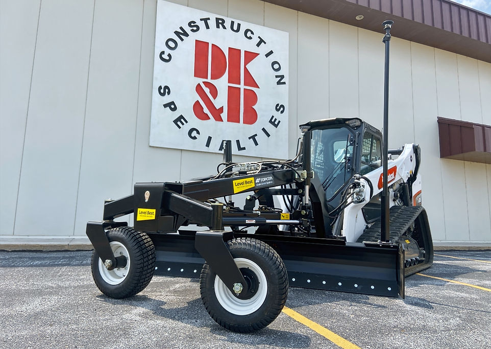 Bobcat Track Loader with Levelbest GB 108 and Topcon MC Mobile