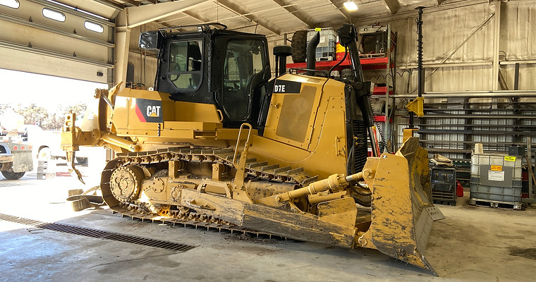 CAT D7E Topcon MC2 GPS system