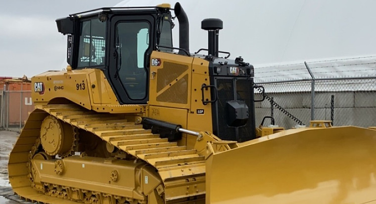 D6XE Cat with Topcon Mastless GPS